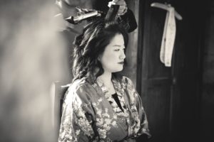 Préparatifs de la mariée Mariage Ecossais